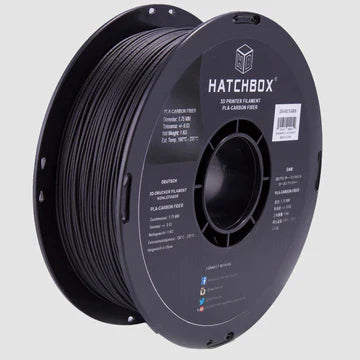 HATCHBOX 3D PLA 1.75MM Carbon Fiber FILAMENT