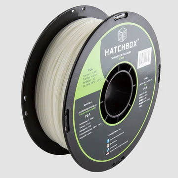 HATCHBOX 3D PLA 1.75MM Glow in the Dark FILAMENT