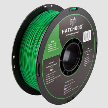 HATCHBOX 3D PLA 1.75MM FILAMENT in Various Colors