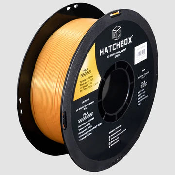 HATCHBOX 3D PLA 1.75MM METALLIC FILAMENT in Various Colors