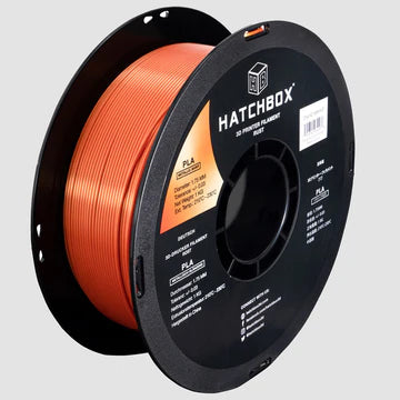 HATCHBOX 3D PLA 1.75MM METALLIC FILAMENT in Various Colors