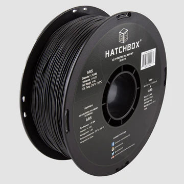 HATCHBOX 3D ABS 1.75MM FILAMENT in Various Colors