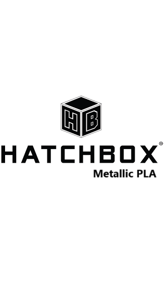 HATCHBOX 3D PLA 1.75MM METALLIC FILAMENT in Various Colors