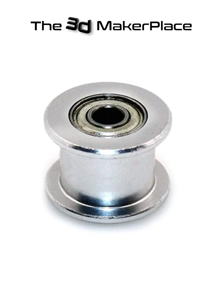 GT2 16 Toothless 3mm Bore Aluminum Idler Pulley